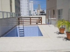 Apartamento 3 qtos com piscina privativa