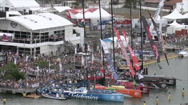 volvo ocean race itajai stopover