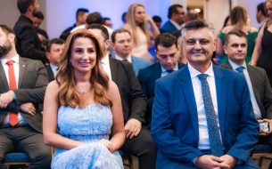 prefeita juliana pavan e nilson probst