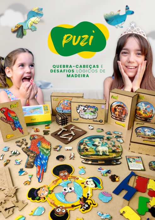 brinquedos lúdicos Puzi