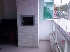 FRENTE MAR Apartamento com terrao para o Reveillon - com 4 quartos com ar cond, sendo 3 suites, 3 vagas, VISTA TOTAL DA PRAIA