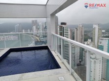 Cobertura Duplex frente mar com 288 m2 e piscina privativa.