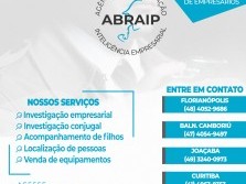 (47)4054-9497 Detetive Particular  Abraip 24 Horas Balneário Camboriú 