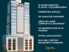 Apartamento para Venda no bairro Centro em Balneário Camboriú, 3 quartos sendo 1 suíte, 2 vagas, Sem Mobília, 123 m² de área total, 98 m² privativos,